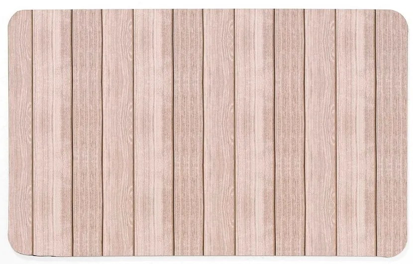 Tappetino da bagno in gomma marrone 50x80 cm Calista - douceur d'intérieur