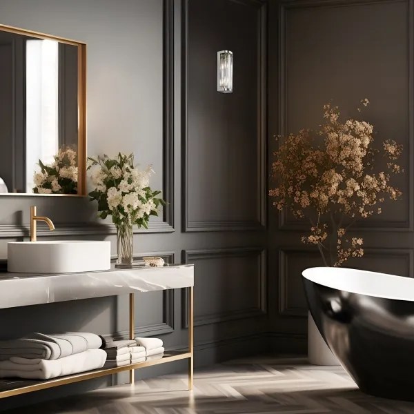 Rabalux 75035 - Applique da bagno SYBIL 2xG9/28W/230V IP44