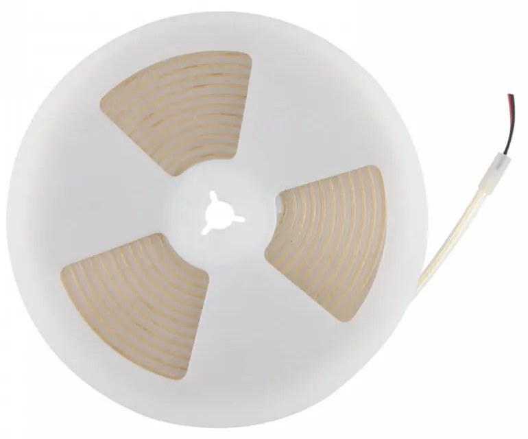 Striscia LED COB - IP65 - 12W/m - 5m - CRI90 - 24V Colore Bianco Freddo 5.700K