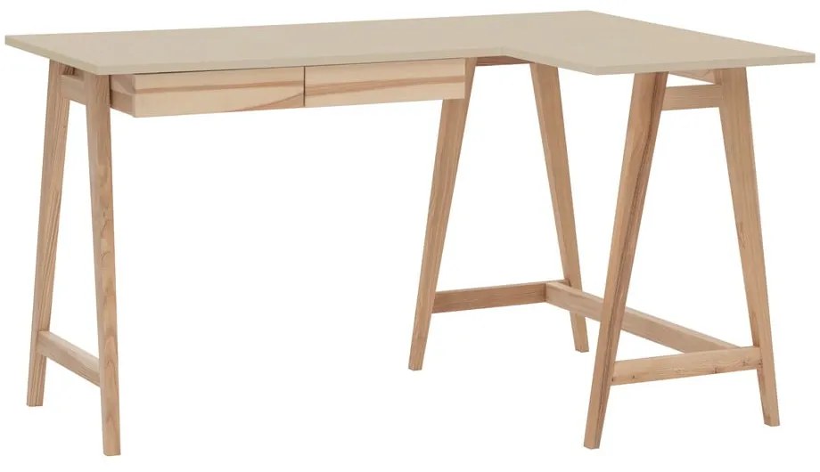 Tavolo da lavoro 85x135 cm Luka - Ragaba