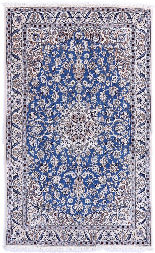 Nain Tappeto persiano 210x130 (Iran) Annodato A Mano