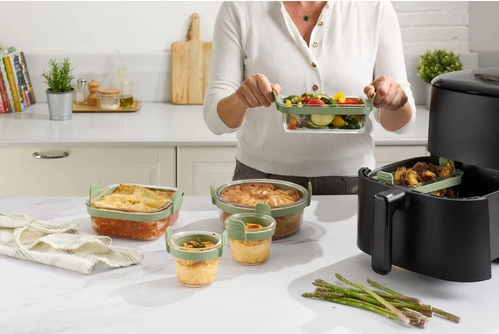 Stampo da forno in vetro 20,5x19,5 cm – Lékué