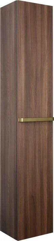Colonna per mobile bagno Loa SENSEA 1 anta P 25 x L 30 x H 165 cm marrone placcato truciolare
