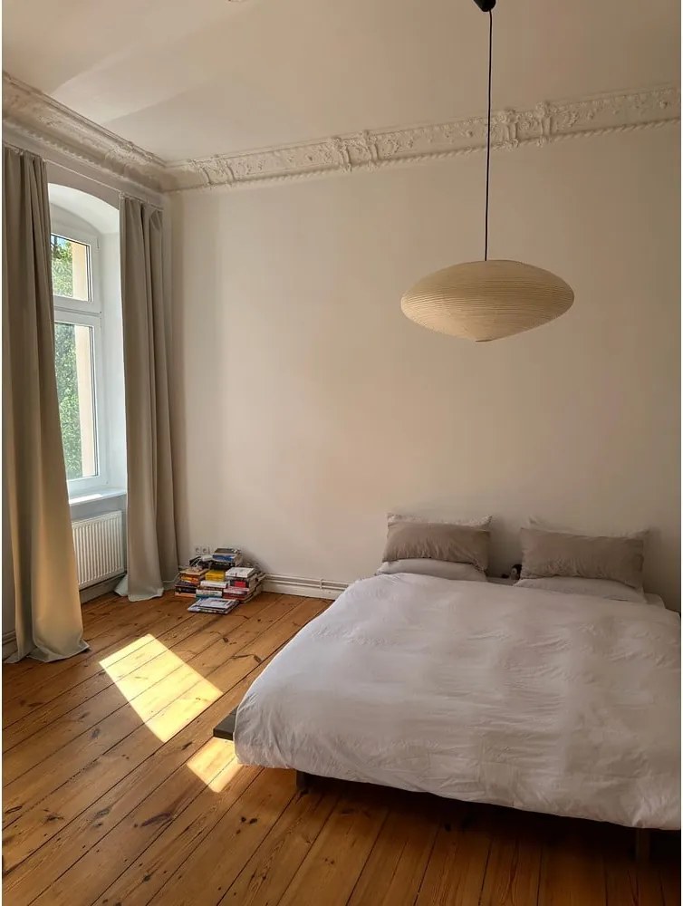 Letto singolo marrone in pino massiccio con rete inclusa 90x200 cm Japan – Karup Design