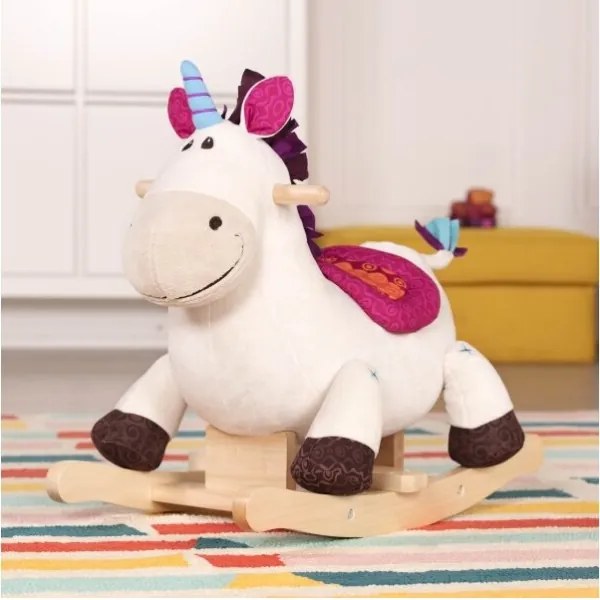 B-Toys - Unicorno a dondolo DILLY DALLY