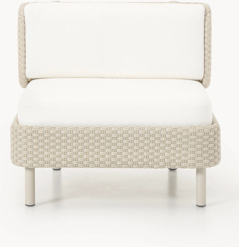 Sedia lounge modulare da giardino con copertura protettiva Hani