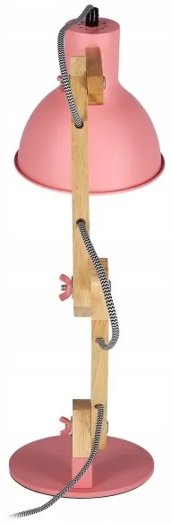 Lampada da tavolo 1xE27/40W/230V rosa