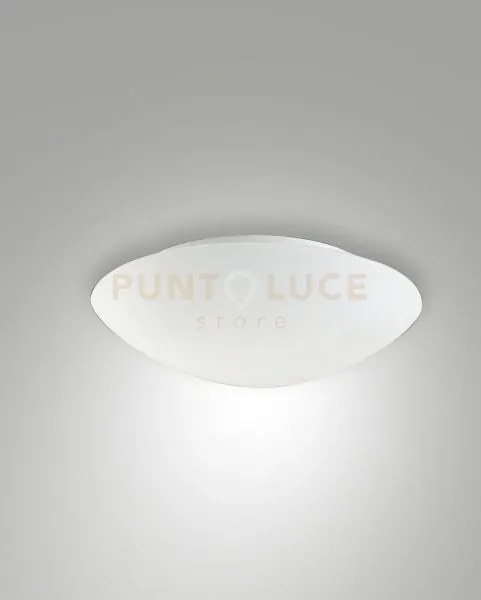 Pandora plafoniera bianca 1 luce attacco e27 d.30cm  con sensore di...