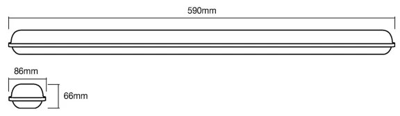 Ledvance - Luce LED tecnica SUBMARINE LED/18W/230V IP65