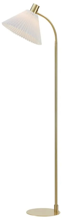 Lampada da terra di colore bianco-oro (altezza 145 cm) Mira - Markslöjd