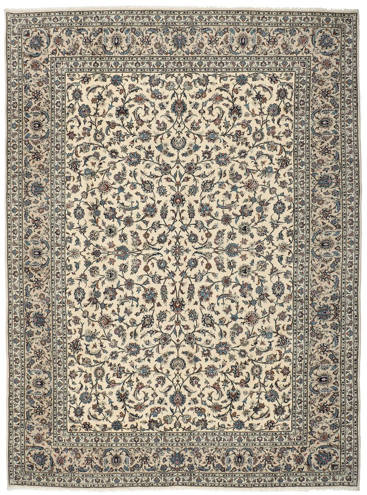 Kashan Tappeto persiano 310 x 410 (Iran) Annodato A Mano