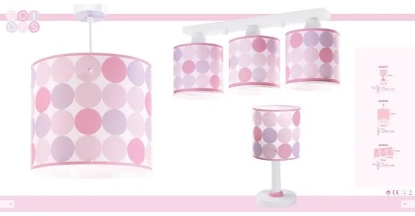 Dalber 62001S - Piccola lampada per bambini COLORS 1xE14/40W/230V