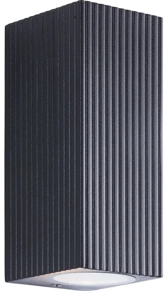 Brilliant - Applique da esterno JELANI 2xGU10/10W/230V IP44 nero