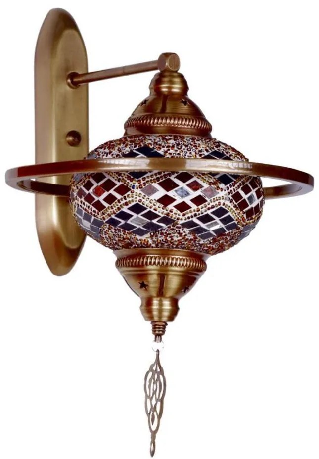 Lampada da parete YENI 1xE27/40W/230V bronzo