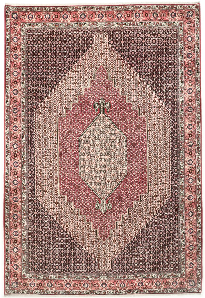 Senneh Tappeto 360 x 250 (Iran) Annodato A Mano