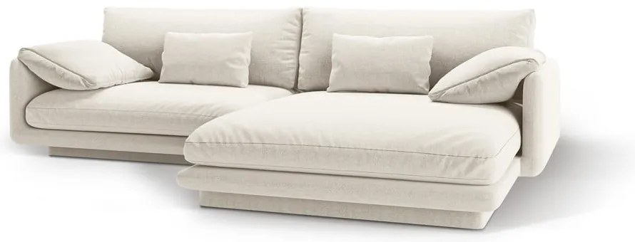 Divano angolare bianco (angolo destro) Torino - Micadoni Home