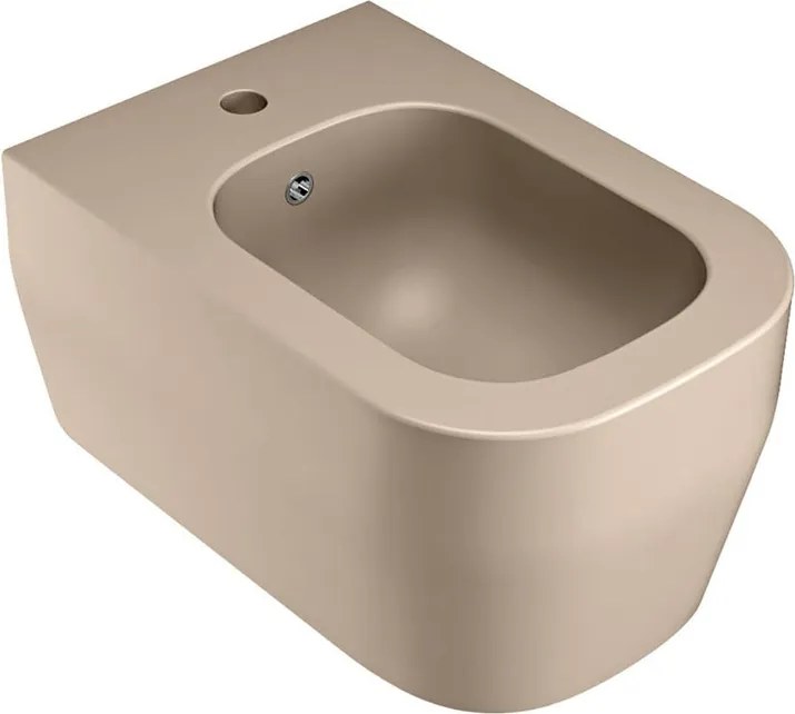 Bidet sospeso marrone tutto evo OLYMPIA CERAMICA L 36 x H 42 x P 53 cm