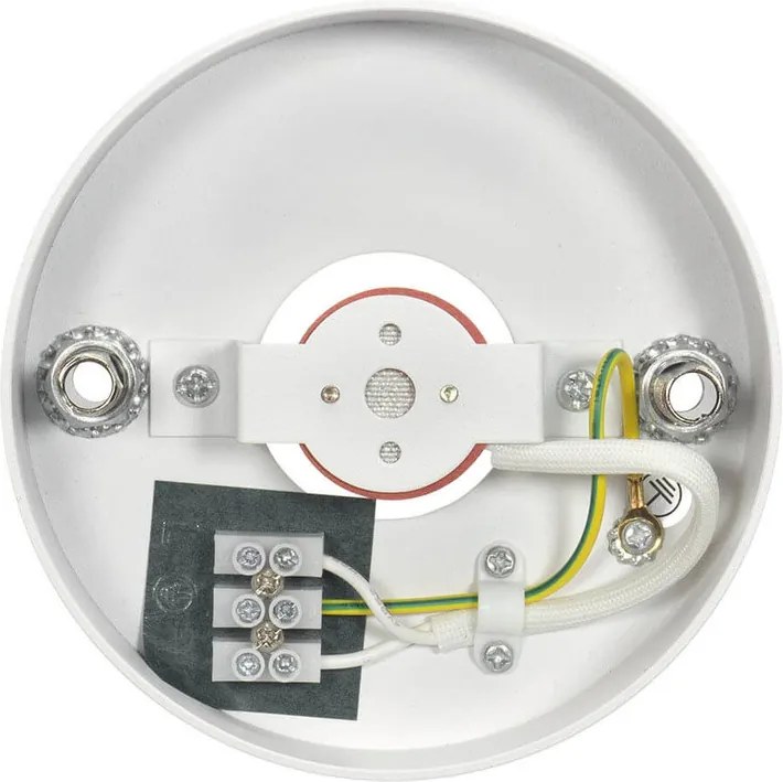 Applique da soffitto per lampade AR111 Fissa Bianca