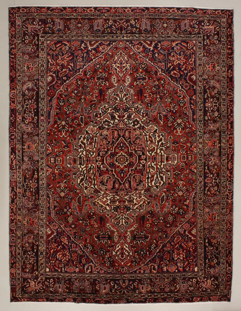 Bakhtiar Tappeto 270 x 360 (Iran) Annodato A Mano
