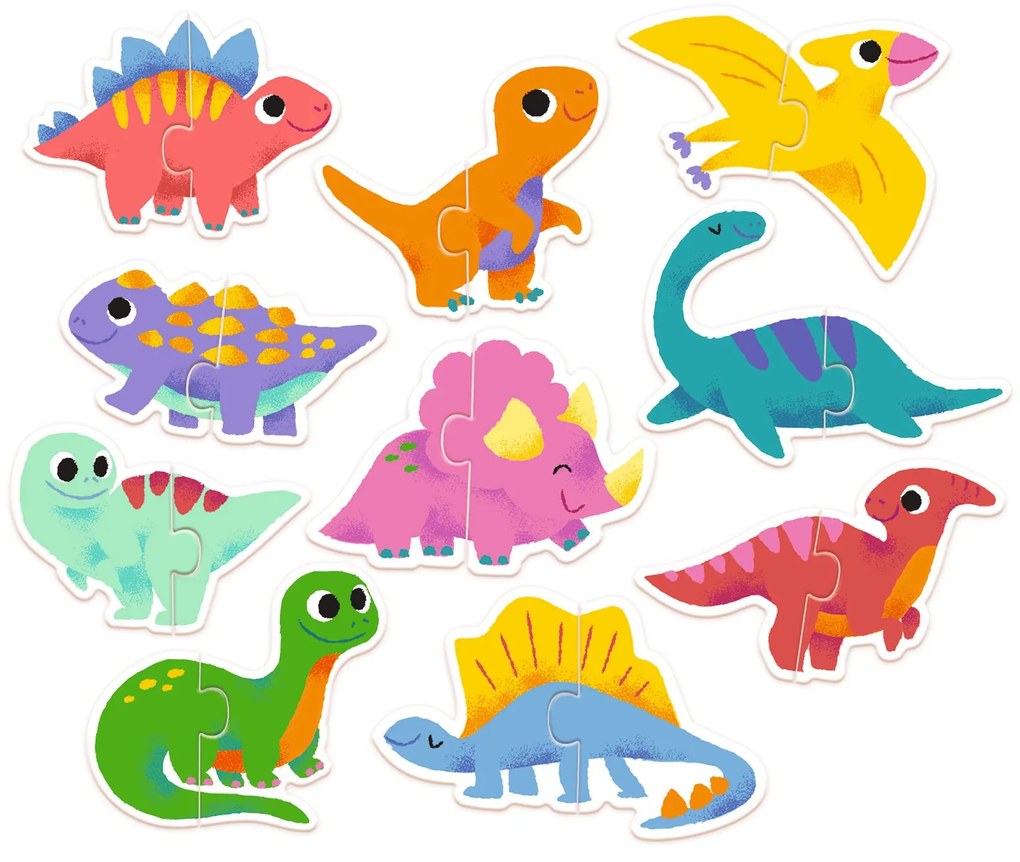 Puzzle Duo - Dinosauri