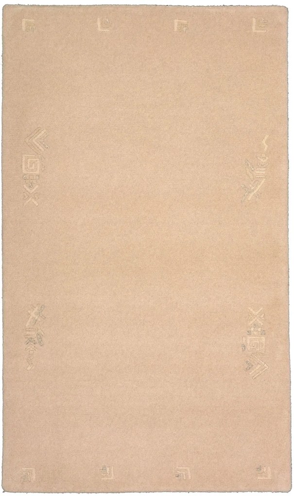 Nepal Tappeto 160 x 90 Beige (Nepal) Annodato A Mano
