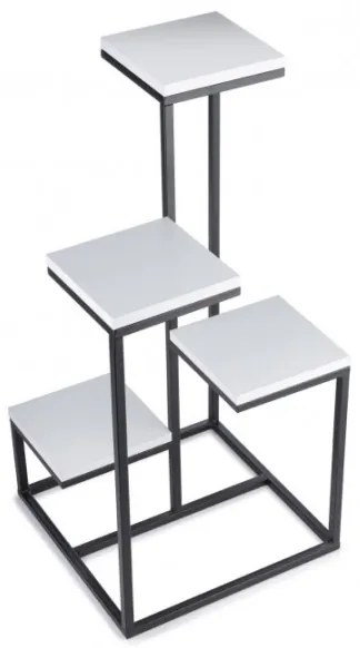 Portafiori KASKADA 79x40 nero/bianco