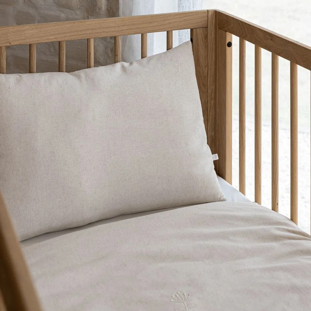 Lettino di colore naturale in rovere massiccio 70x140 cm Forrest – Vipack