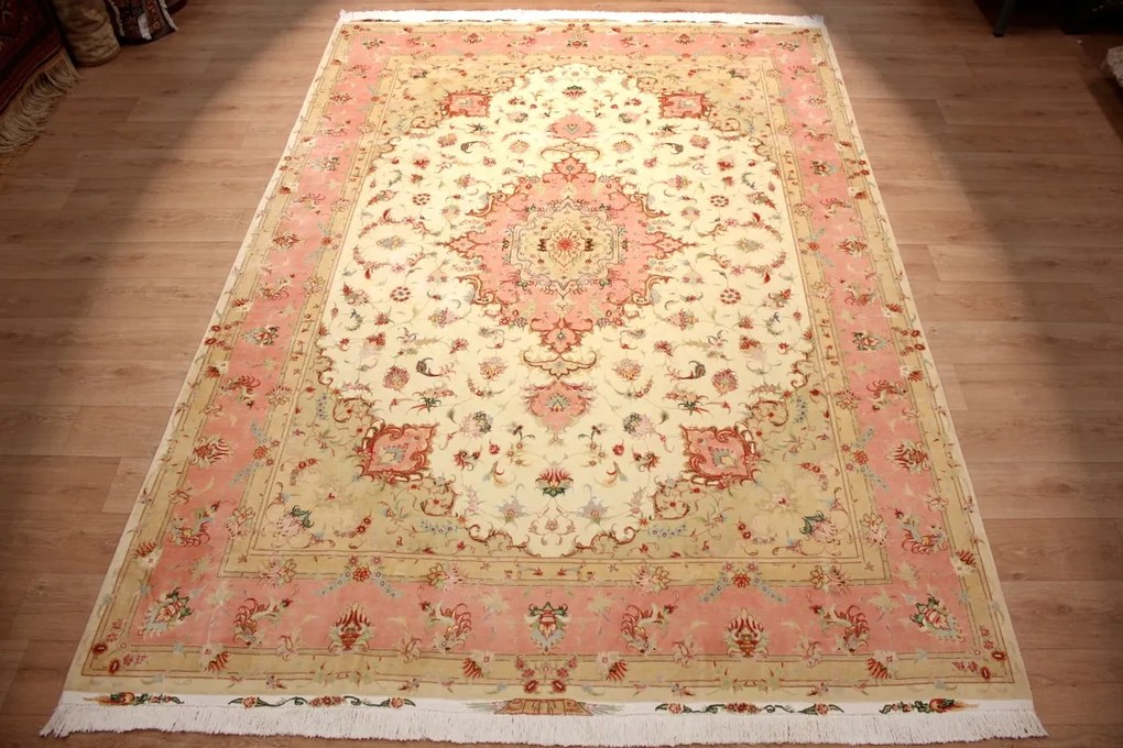 Tabriz Tappeto 260 x 350 (Iran) Annodato A Mano