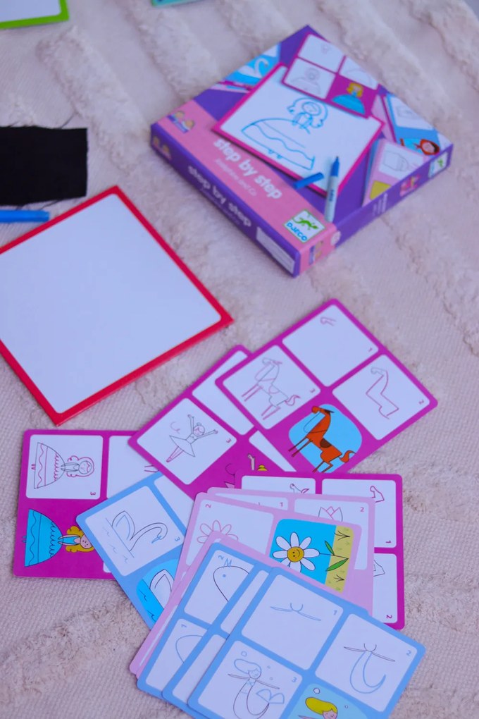 Eduludo - pittura passo dopo passo - Joséphine e amici