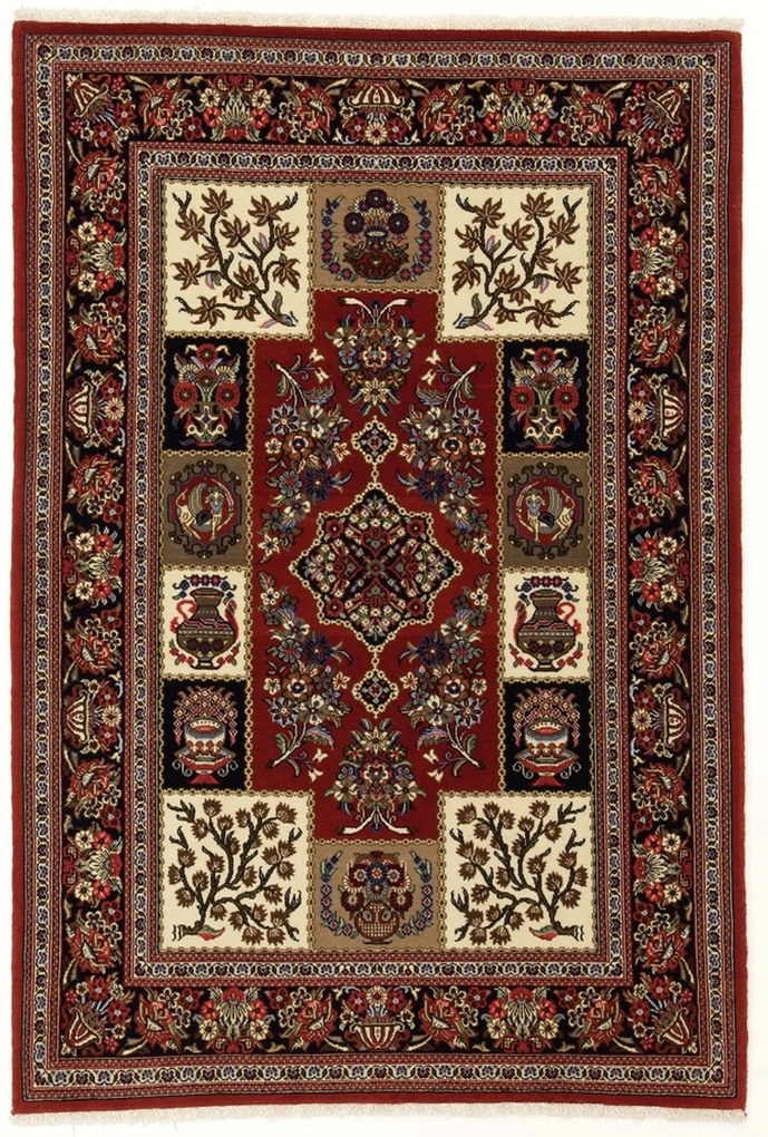 Ghom Tappeto 110 x 160 (Iran) Annodato A Mano