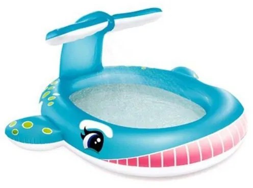 Intex - Piccola piscina gonfiabile da giardino con spruzzo