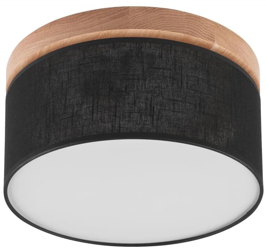 Brilagi - LED Plafoniera BELLADONNA 1xE27/15W/230V nero/quercia