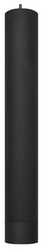 Lampadario LED a sospensione con filo TUBA 1xGU10/4,8W/230V nero