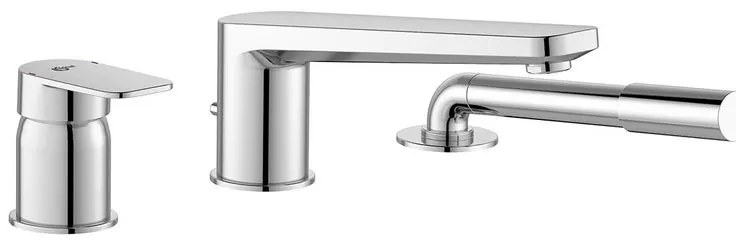 Rubinetto per vasca getto laminare cristallino Tonic II cromo IDEAL STANDARD