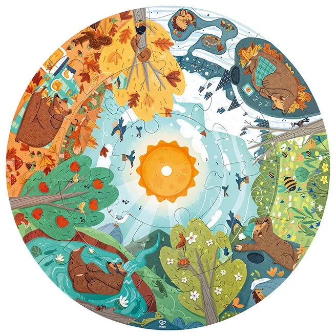 Puzzle Quattro stagioni - 16 pz