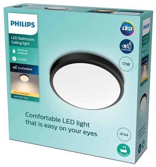 Philips - Plafoniera LED da bagno DORIS LED/17W/230V IP44
