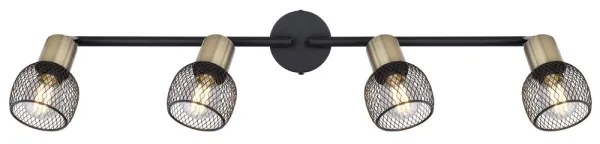 Globo 54028-4 - Faretto FIASTRA 4xE14/40W/230V