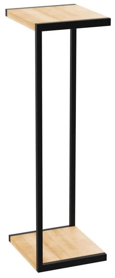 Portafiori 100x30x34 cm nero