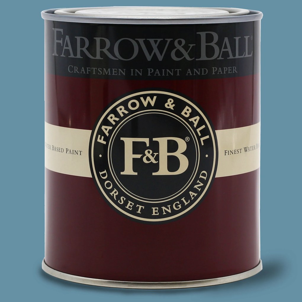 Farrow & Ball Flat Eggshell Archive Colour - Yard Blue G12 - 2,5l