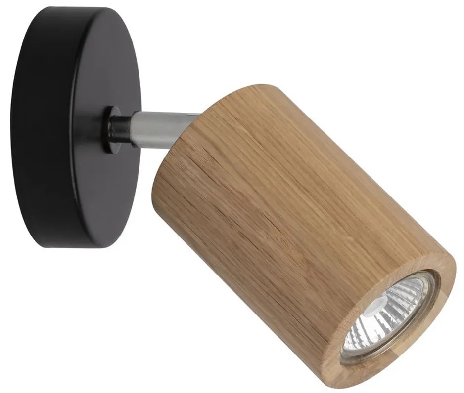 Spot-Light 3911174 - Faretto LED da parete MATTI 1xGU10/5W/230V rovere