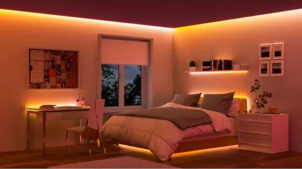 WiZ - Striscia LED RGBIC dimmerabile 4m LED/10,2W/5V 2700-6500K Wi-Fi