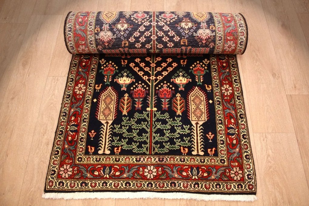 Bakhtiar Tappeto 90 x 290 (Iran) Annodato A Mano
