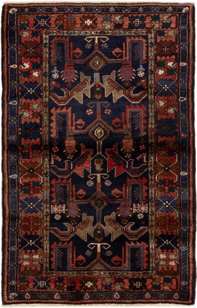Shiraz Tappeto 130 x 200 (Iran) Annodato A Mano