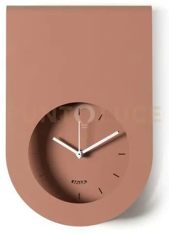 Orologio di design minimal lembo mocha mousse