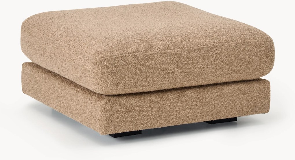 Pouf in bouclé Tribeca
