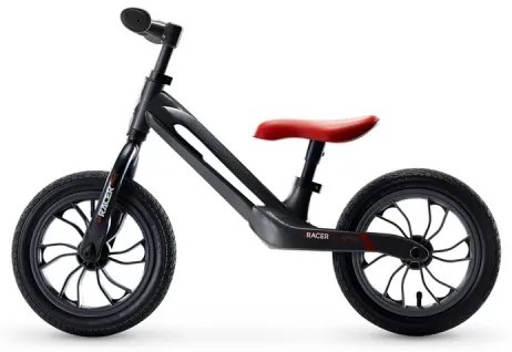 QPlay - Bicicletta senza pedali RACER AIR nero/rosso