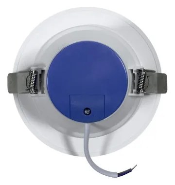 Faro da incasso 8W, Foro Ø90 - 100mm Bianco da 680lm Rotondo Colore Bianco Caldo 3.000K