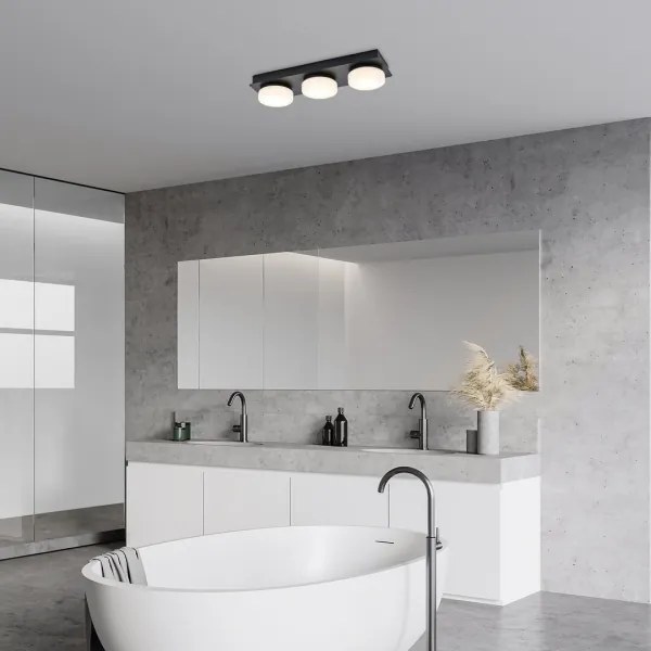 Rabalux 75003 - Plafoniera LED da bagno ATTICHUS 3xLED/6W/230V IP44