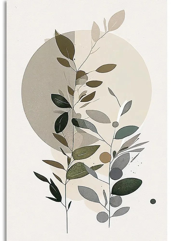 Quadro su tela – Piantine minimaliste in stile boho