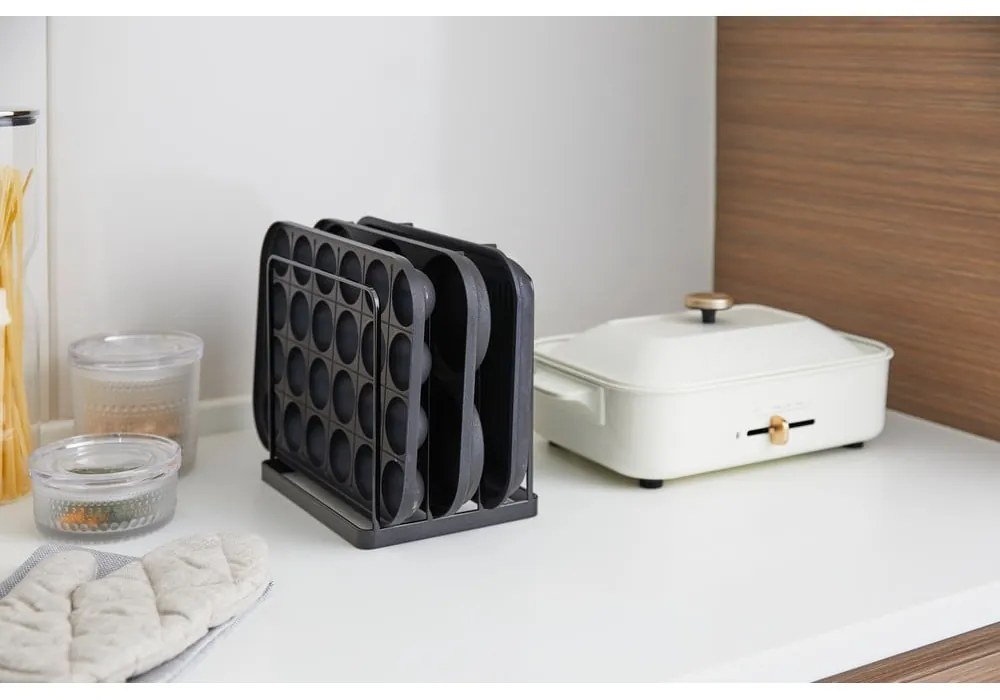 Organizzatore in metallo nero Yamazaki Tower - YAMAZAKI